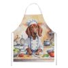 Redbone Coonhound The Chef Apron Cooking Kitchen Server Baking Crafts Gardening for Adult Women Men, Unisex, Large, Multicolor