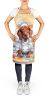 Redbone Coonhound The Chef Apron Cooking Kitchen Server Baking Crafts Gardening for Adult Women Men, Unisex, Large, Multicolor