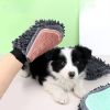 Pet Bathing Brush 2-in-1 Grooming Glove Elegant Dog Grooming Tool For Brushing, Massaging